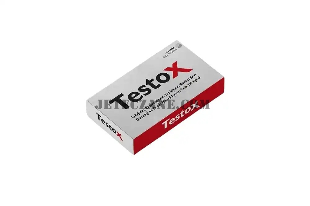 TestoX Bitkisel Erkeklere Özel Sertleştirici Hapı Fiyatı